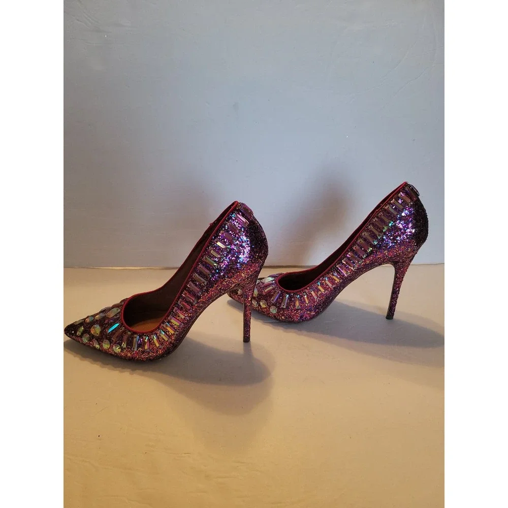 Steve Madden Galaxie Glitter Women's Heels Size 9M - Picture 4 of 4